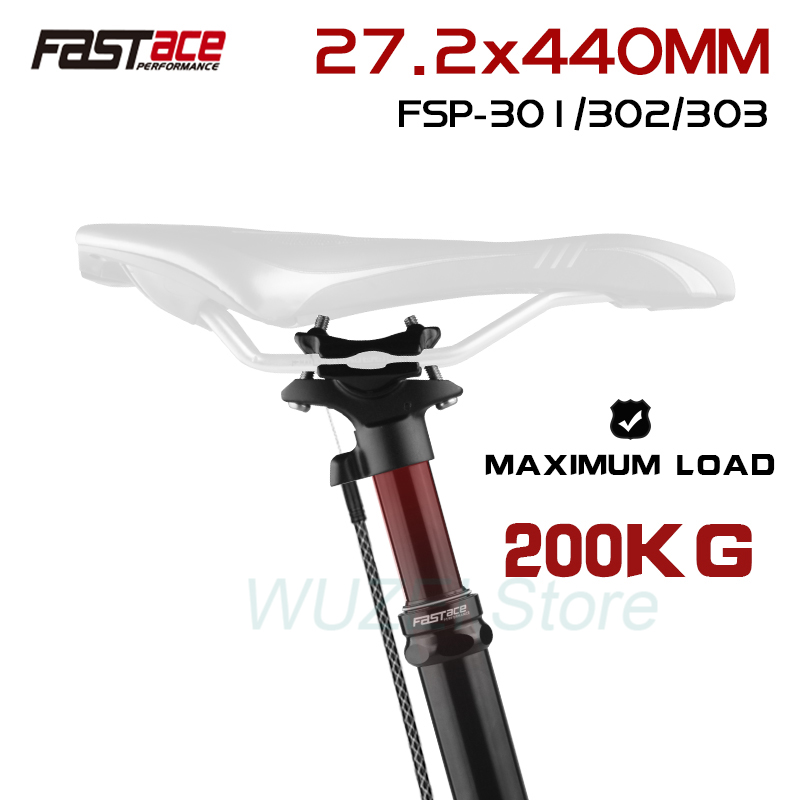 FASTACE Telescopic Seatpost 27 - Dropper Post Remote ulasan dan harga