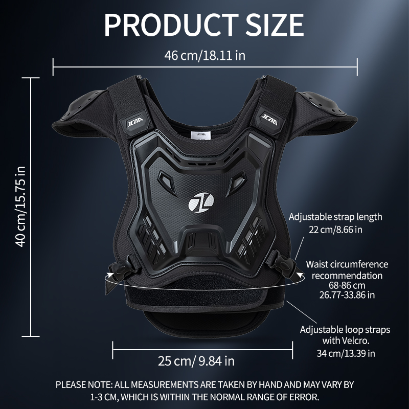 JCAA Children Motorcycle Chest - Mountain Biking Chest Protector ulasan dan harga