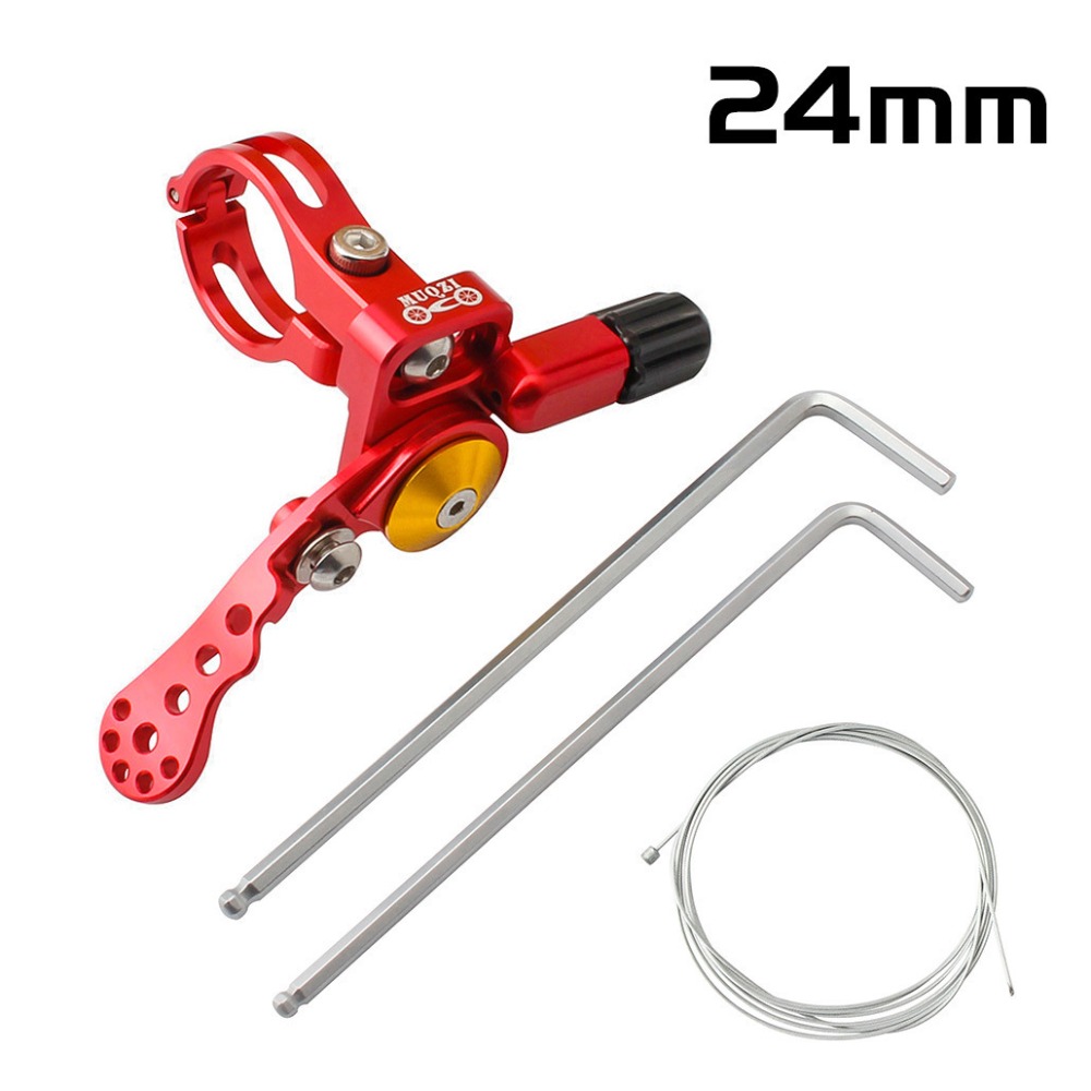 22.2mm/24mm Bicycle Seatpost R - Dropper Post Remote ulasan dan harga