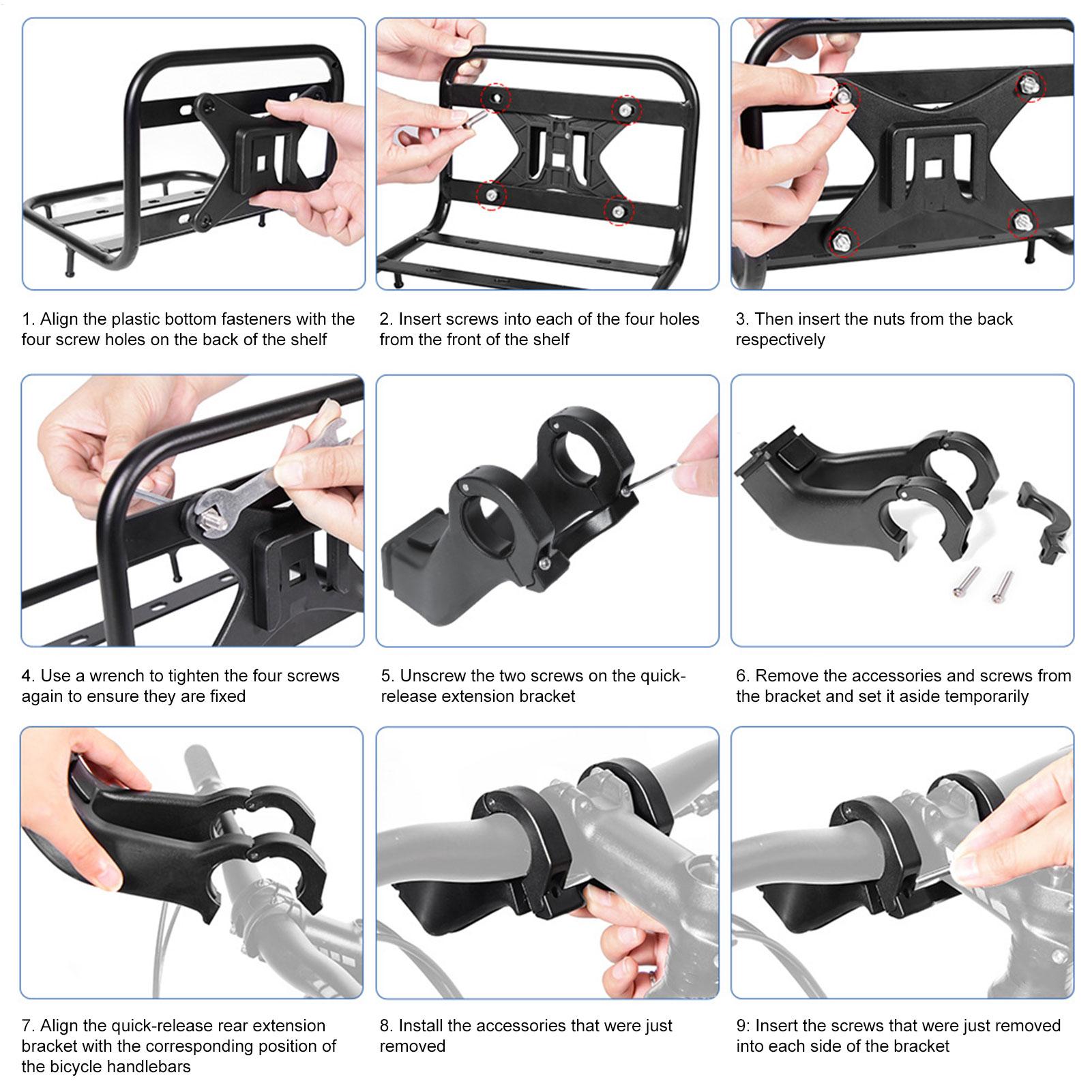 Front Bike Rack Quick Release  - Mountain Biking Kids ulasan dan harga