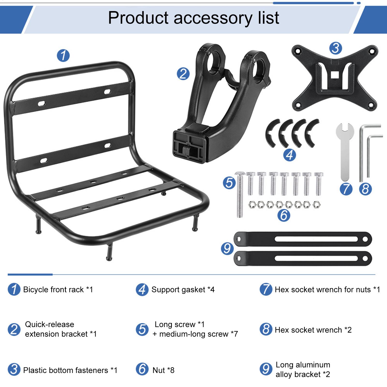 Front Bike Rack Quick Release  - Mountain Biking Kids ulasan dan harga