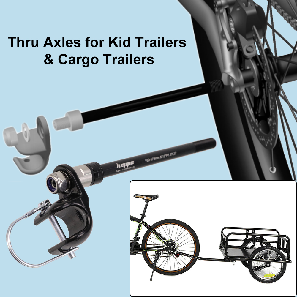 HEPPE Bicycle Trailer Thru Axl - Mountain Biking Kids ulasan dan harga