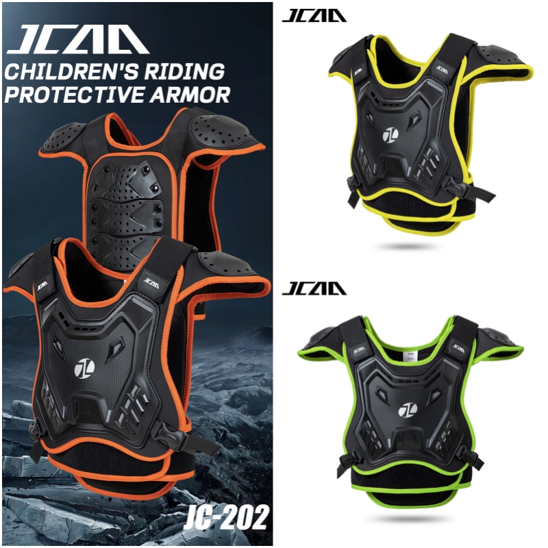JCAA Children Motorcycle Chest - Mountain Biking Chest Protector ulasan dan harga