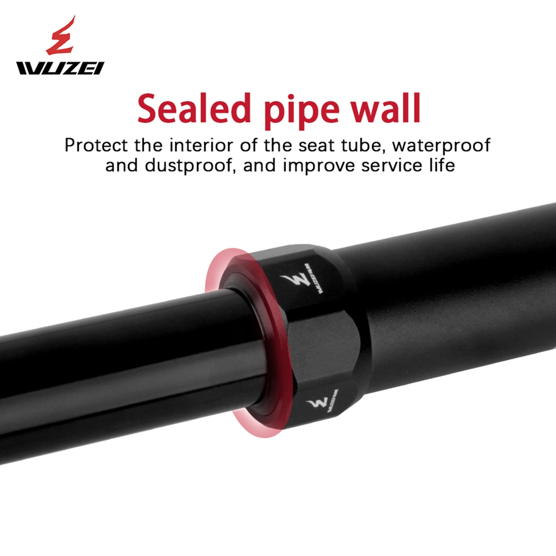 WUZEI MTB Manual Control Dropp - Dropper Post Remote ulasan dan harga
